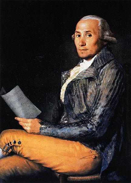 Francisco de Goya Portrait of Sebastian Martinez oil painting image